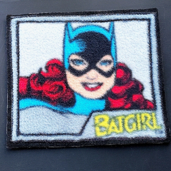 NEW DC Bat Girl Patch/Emblem/Appliqué! Huge 8". Sew-On. - Picture 5 of 5